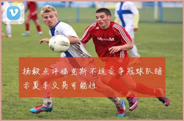 杨毅点评福克斯不适合争冠球队暗示夏季交易可能性